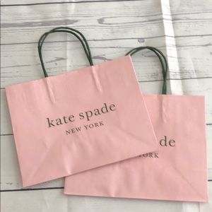 Kate Spade gift bags - set of 2